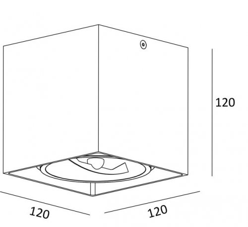 Точковий світильник Zuma Line 89947-G9 BOX SL1