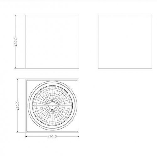 Светильник точечный Zuma Line 90432-G9 BOX SL 1