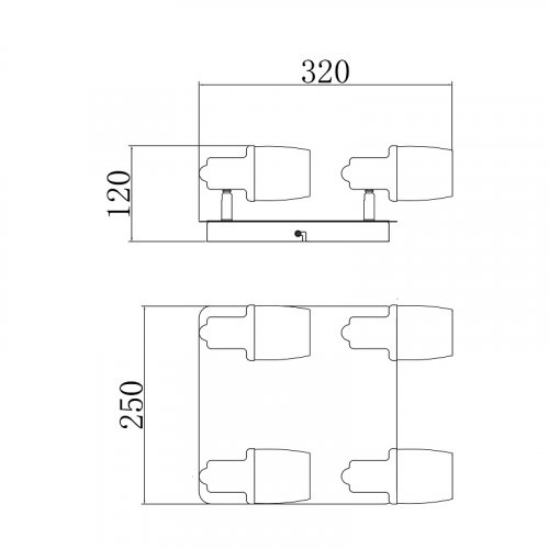 Спот Zuma Line CK180610-4 POSO 