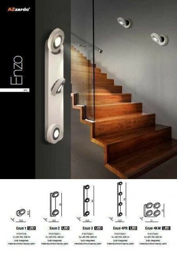 Спот Azzardo AZ0668 Enzo 1 (FH31731B) (76052)