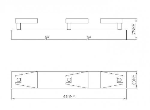 Спот Zuma Line CK99603A-3 SPAZIO