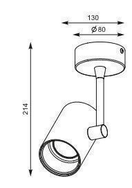 Спот Zuma Line 20015-WH TORI SL 2 WHITE