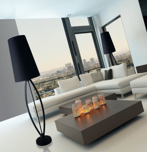 Торшер Zuma Line TS-110314F-BK LORITA