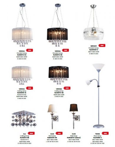 Торшер Zuma Line RLL94898-2 TWINS