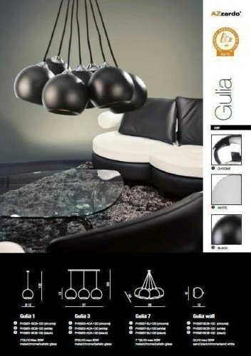 Спот Azzardo AZ1234 Gulia wall (white) (FH5951BCB-120-1-WH) (15391)