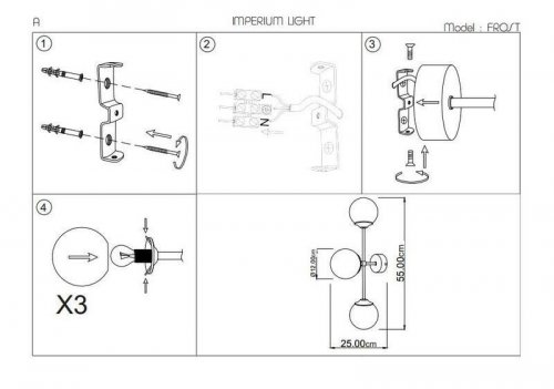 Бра Imperium Light 140355.05.01 Frost