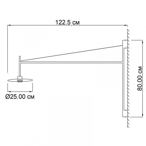 Настінний світильник Imperium Light 3821122.05.05 Ques 