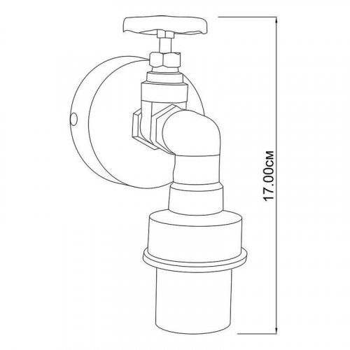 Бра Imperium Light 109117.05.59 Industrial