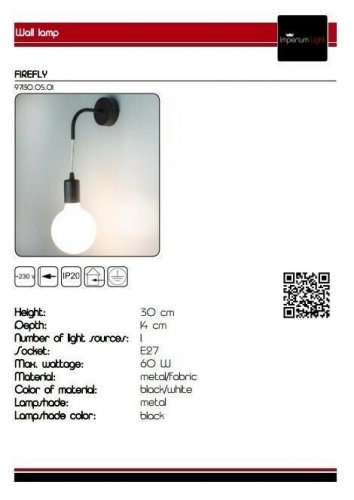 Бра Imperium Light 97130.05.01 Firefly