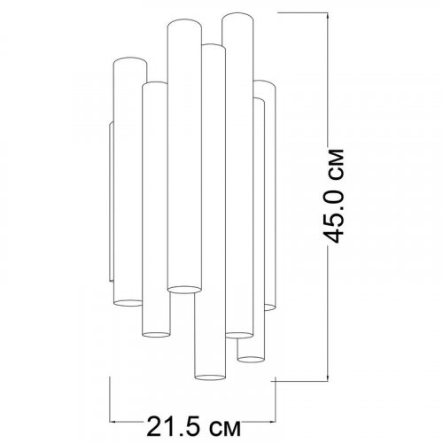 Настенный светильник Imperium Light 267245.05.05 Symphony