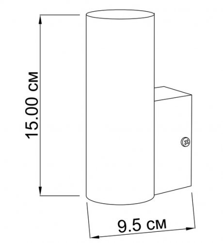 Настінний світильник Imperium Light 45115.05.05 ACCENT 