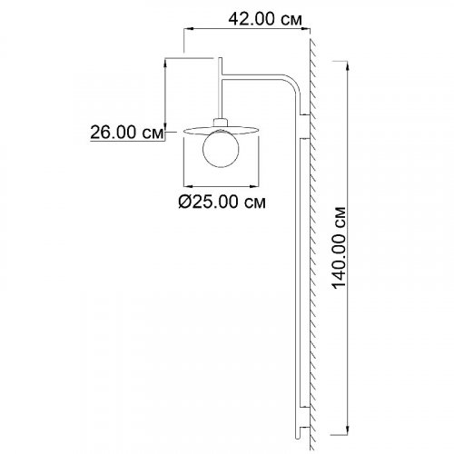 Настінний світильник Imperium Light 381142.05.01 Ques 