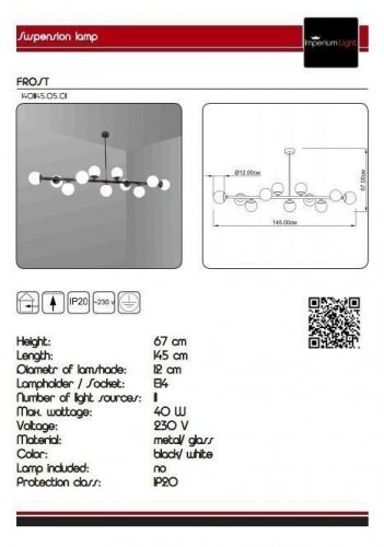 Люстра  Imperium  Light  14011145.05.01  Frost