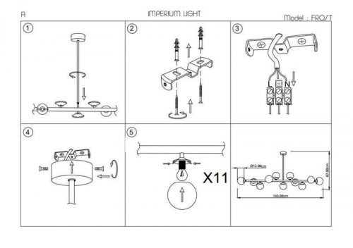 Люстра  Imperium  Light  14011145.05.01  Frost
