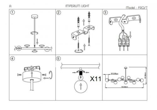 Люстра  Imperium  Light  14011145.01.01  Frost