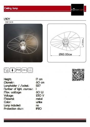 Люстра Imperium Light 35117.01.01 Lady