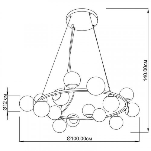 Люстра Imperium Light 14016100.05.01 Frost