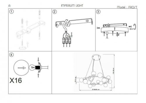 Люстра Imperium Light 14016100.05.01 Frost