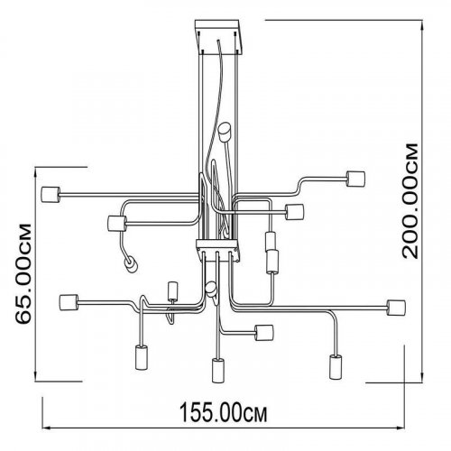 Люстра Imperium Light 831565.05.05 Hydra