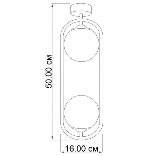 Люстра Imperium Light 258250.05.01 Twins