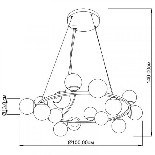 Люстра Imperium Light 14016100.05.23 Frost