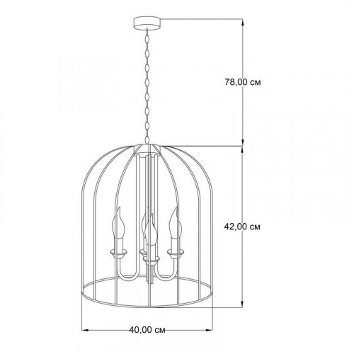 Люстра Imperium Light 64440.01.01 Dresden