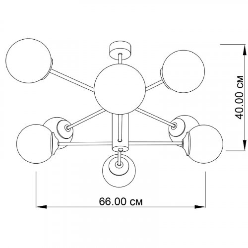 Люстра Imperium Light 256866.01.01 Atlant