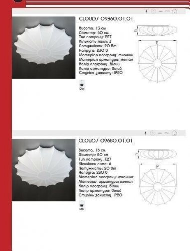 Люстра  Imperium  Light  09680.01.01  Clouds