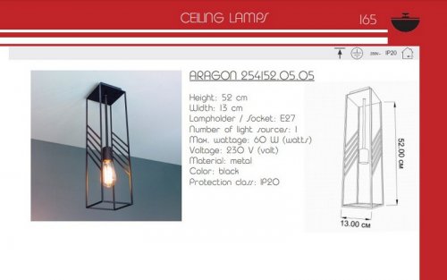 Люстра Imperium Light 254152.05.05 Aragon