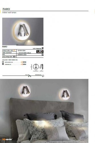 Спот Azzardo AZ2552 Faro (satin nickel) (SN-6409-SN)