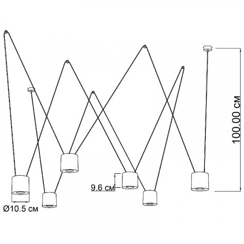 Підвісний світильник Imperium Light 3746100.05.05 Tokyo Big 