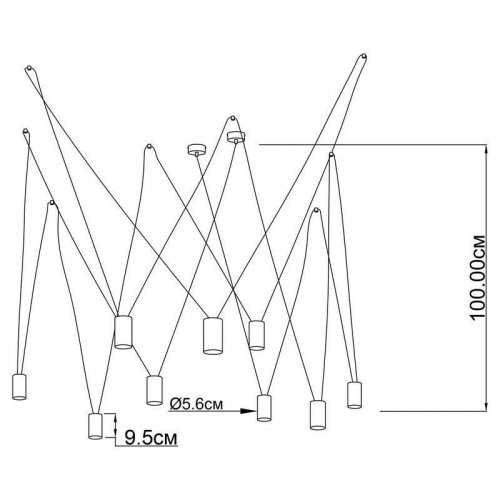 Підвісний світильник Imperium Light 139910.05.05 Accent 