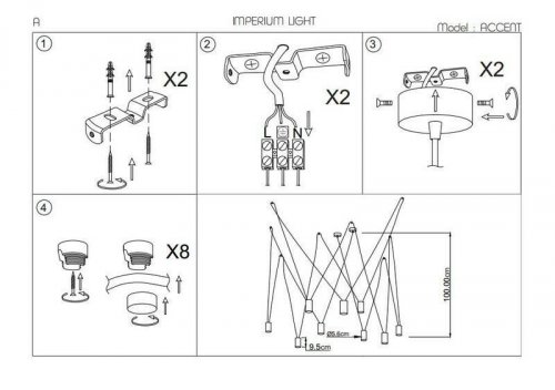 Підвісний світильник Imperium Light 139910.05.05 Accent 