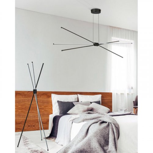 Торшер Azzardo AZ3136 Jax floor (black)