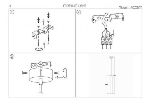 Підвісний світильник Imperium Light 47145.05.01 Accent