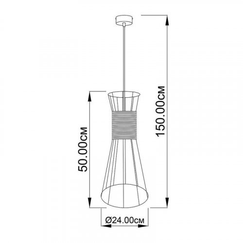 Підвісний світильник Imperium Light 84150.05.29 Corset