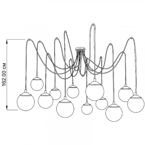 Підвісний світильник Imperium Light 15712162.05.01 Quebec