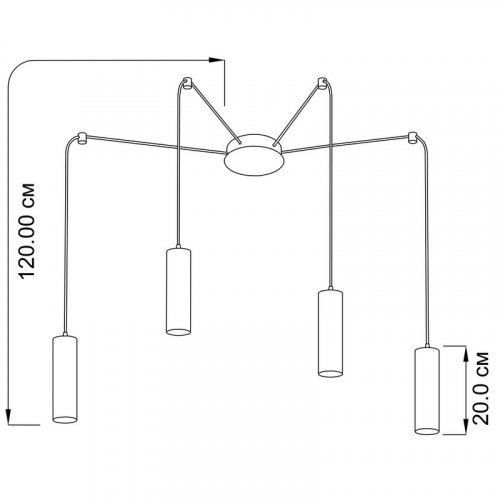 Підвісний світильник Imperium Light 47420.01.01 Accent