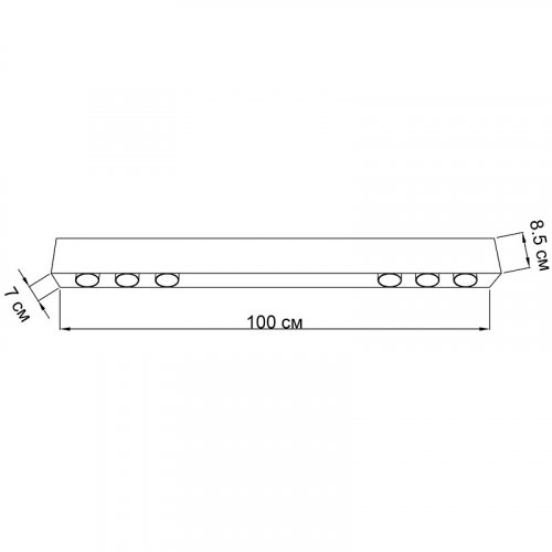 Стельовий світильник Imperium Light 28468.05.05 LINKOR