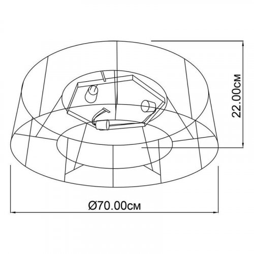 Потолочный светильник Imperium Light 52370.01.04 Santorini