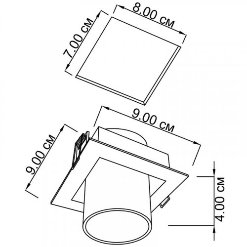 Точечный светильник Imperium Light 27314.01.01 Goggles