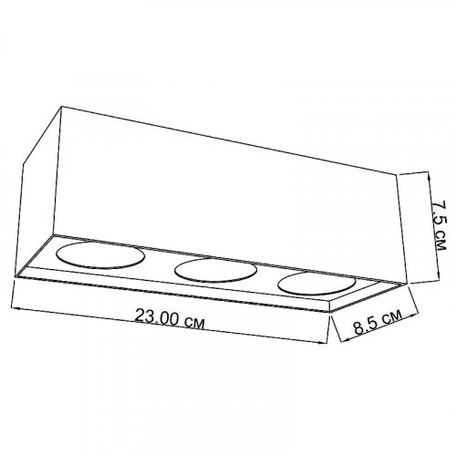 Точковий світильник Imperium Light 308323.05.05 Grid