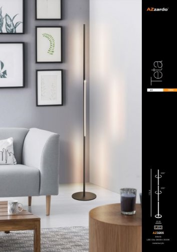 Торшер Azzardo AZ3205 Teta (black)