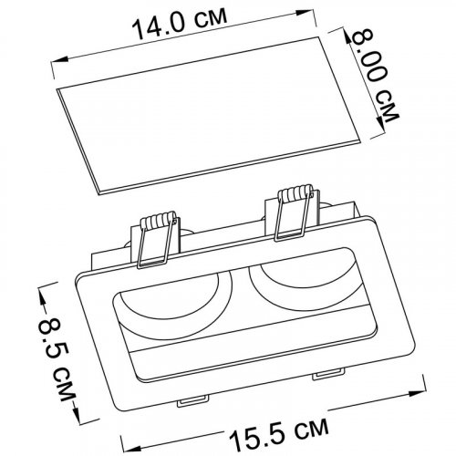 Точковий світильник Imperium Light 271215.01.01 Point