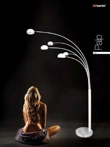 Торшер Azzardo AZ0020 Palp (shiny white) (TS5805-SWH) (15582)