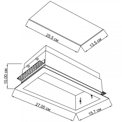 Точечный светильник Imperium Light 327227.05.05 Hubble