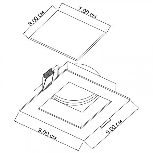Точковий світильник Imperium Light 26019.01.01 Point