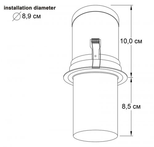 Точковий світильник Imperium Light 1910901.05.01 Periscope