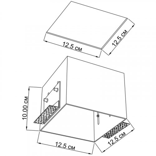 Точечный светильник Imperium Light 327111.05.05 Hubble