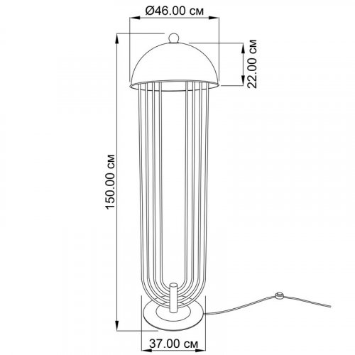 Торшер Imperium Light 343246.15.01 Menorah